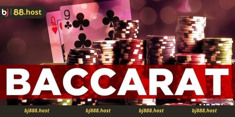 Cách chơi một ván bài Baccarat tại nhà cái Bj88 cơ bản